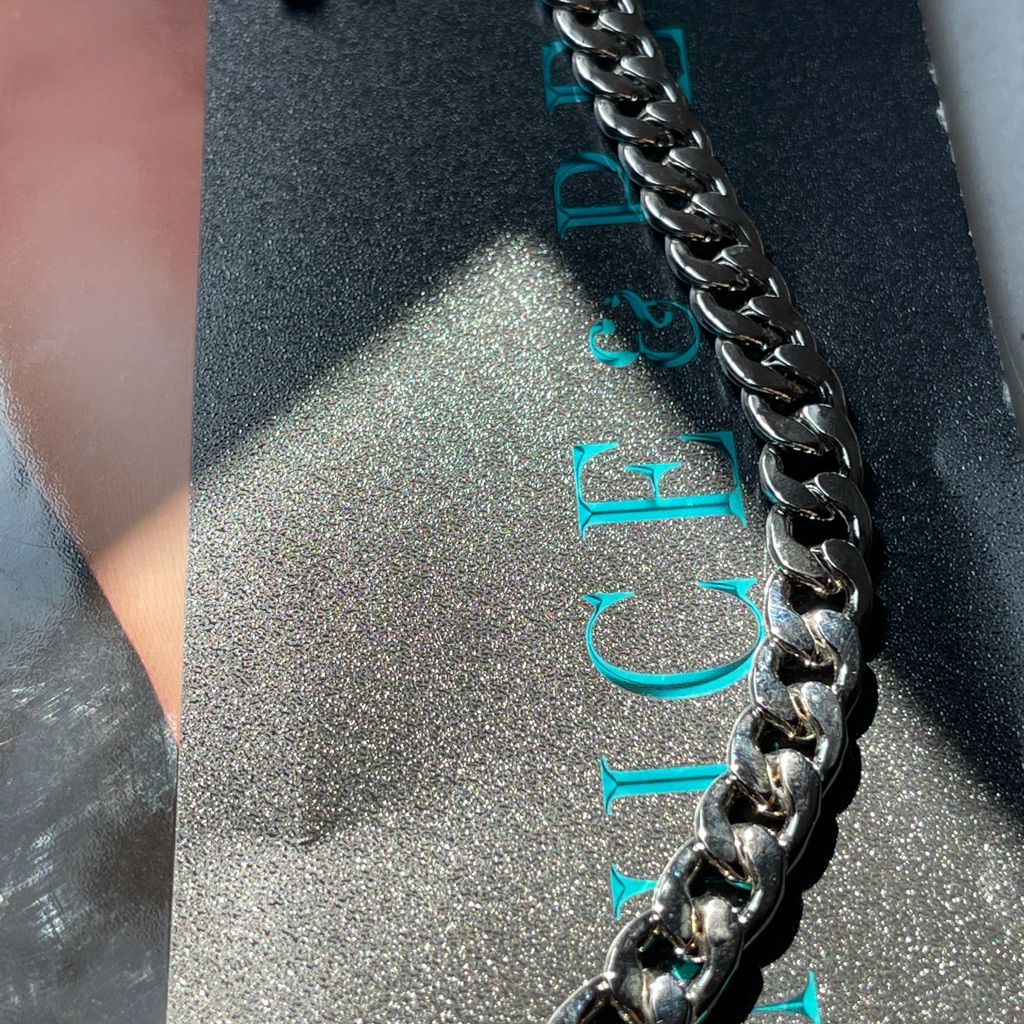 Pulsera Para El Tobillo De Rodio Materia Mejor Que La Plata